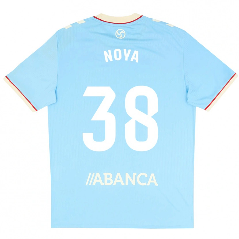 Danxen Damen Dani Noya #38 Himmelblau Weiß Rot Heimtrikot Trikot 2026/27 T-Shirt Österreich