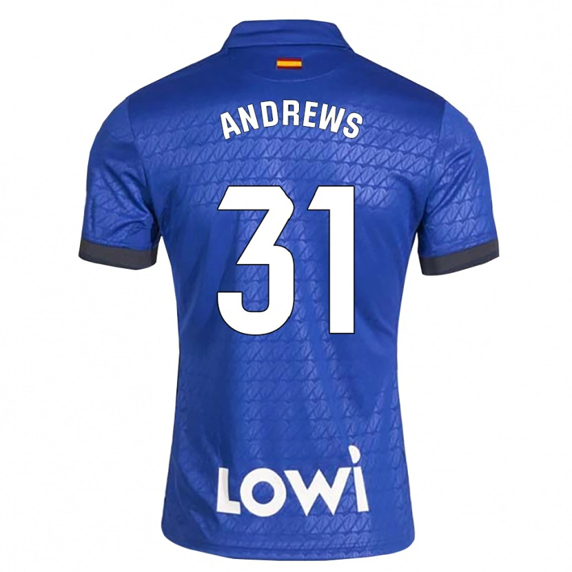 Danxen Damen George Andrews #31 Blau Weiß Schwarz Heimtrikot Trikot 2026/27 T-Shirt Österreich