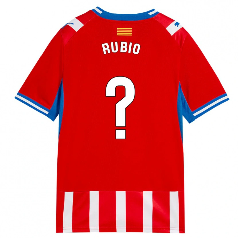 Danxen Damen Albert Rubio #0 Rot Weiß Himmelblau Heimtrikot Trikot 2026/27 T-Shirt Österreich