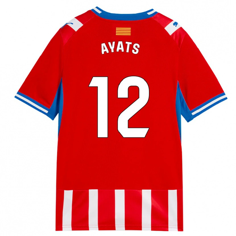 Danxen Damen Mònica Ayats #12 Rot Weiß Himmelblau Heimtrikot Trikot 2026/27 T-Shirt Österreich