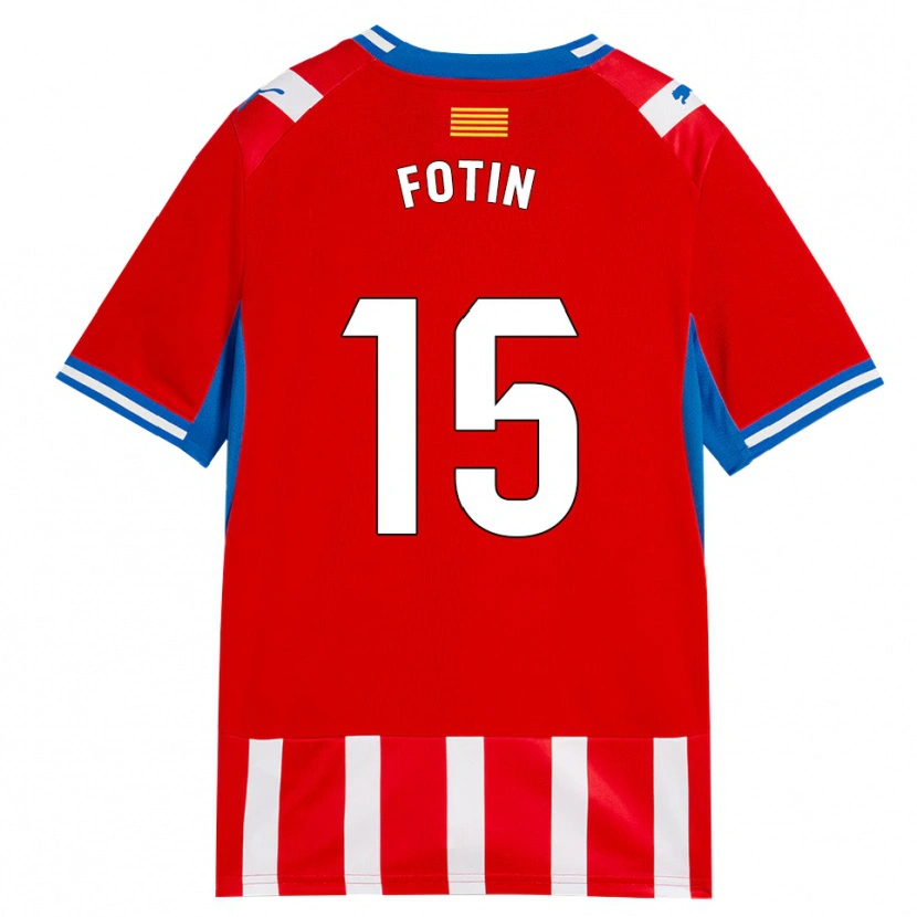 Danxen Damen Rareș Fotin #15 Rot Weiß Himmelblau Heimtrikot Trikot 2026/27 T-Shirt Österreich