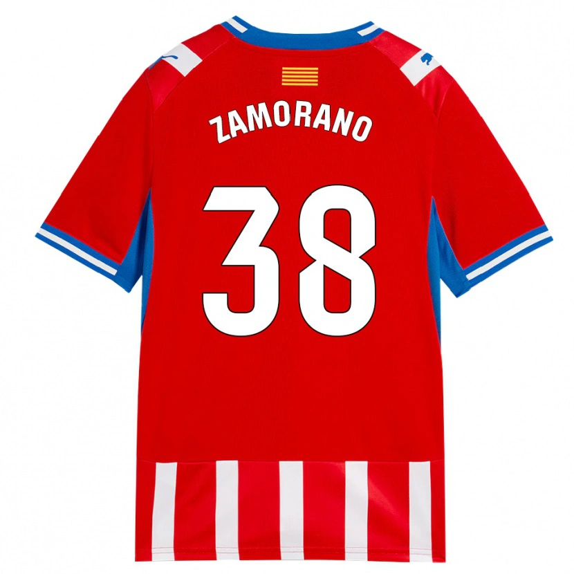 Danxen Damen Holmes Zamorano #38 Rot Weiß Himmelblau Heimtrikot Trikot 2026/27 T-Shirt Österreich