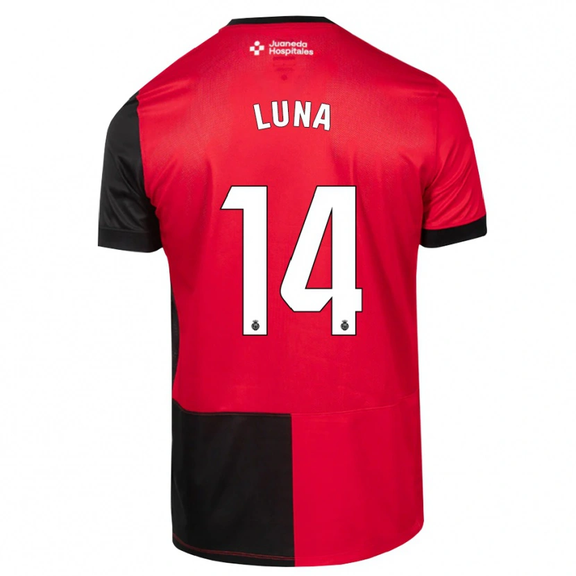 Danxen Damen Daniel Luna #14 Schwarz Rot Weiß Heimtrikot Trikot 2026/27 T-Shirt Österreich