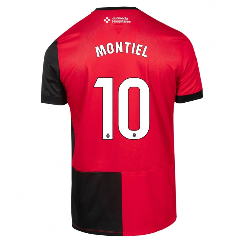 Danxen Damen Luis Montiel #10 Schwarz Rot Weiß Heimtrikot Trikot 2026/27 T-Shirt Österreich