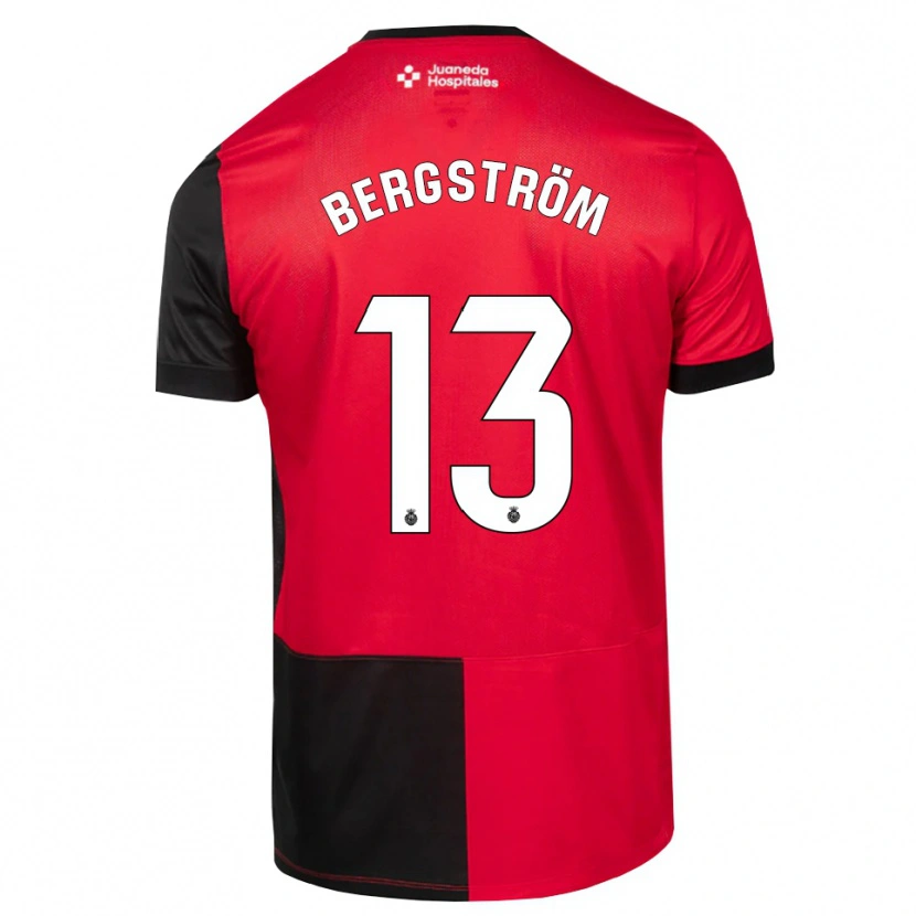 Danxen Damen Lucas Bergström #13 Schwarz Rot Weiß Heimtrikot Trikot 2026/27 T-Shirt Österreich