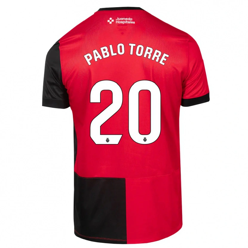 Danxen Damen Pablo Torre #20 Schwarz Rot Weiß Heimtrikot Trikot 2026/27 T-Shirt Österreich