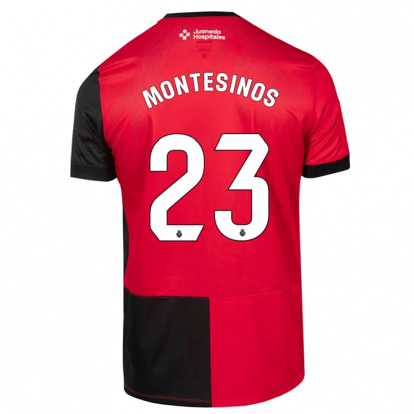 Danxen Damen Pol Montesinos #23 Schwarz Rot Weiß Heimtrikot Trikot 2026/27 T-Shirt Österreich