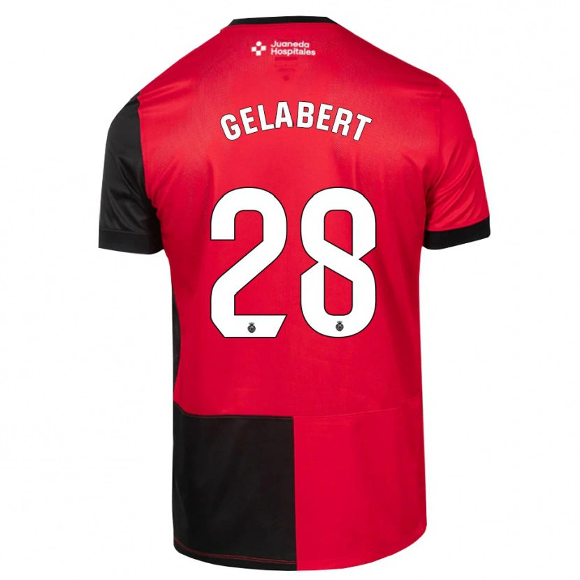 Danxen Damen Miquel Gelabert #28 Schwarz Rot Weiß Heimtrikot Trikot 2026/27 T-Shirt Österreich