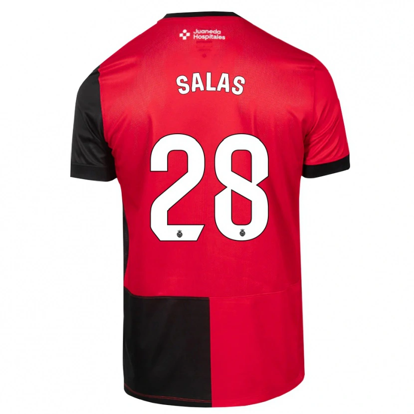 Danxen Damen Jan Salas #28 Schwarz Rot Weiß Heimtrikot Trikot 2026/27 T-Shirt Österreich