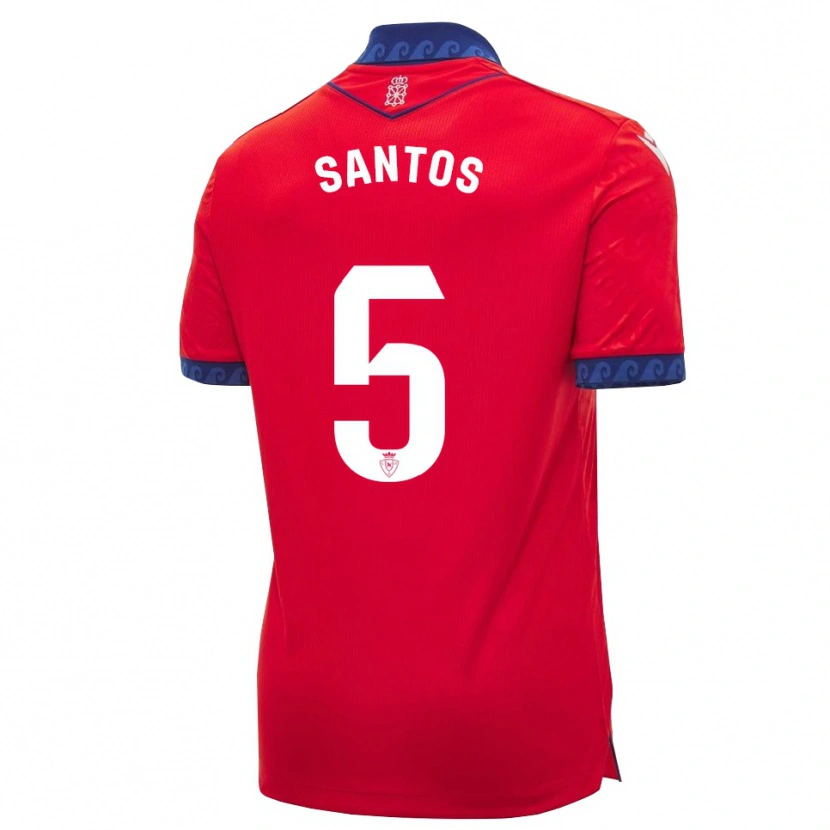 Danxen Damen Unai Santos #5 Rot Marineblau Weiß Heimtrikot Trikot 2026/27 T-Shirt Österreich