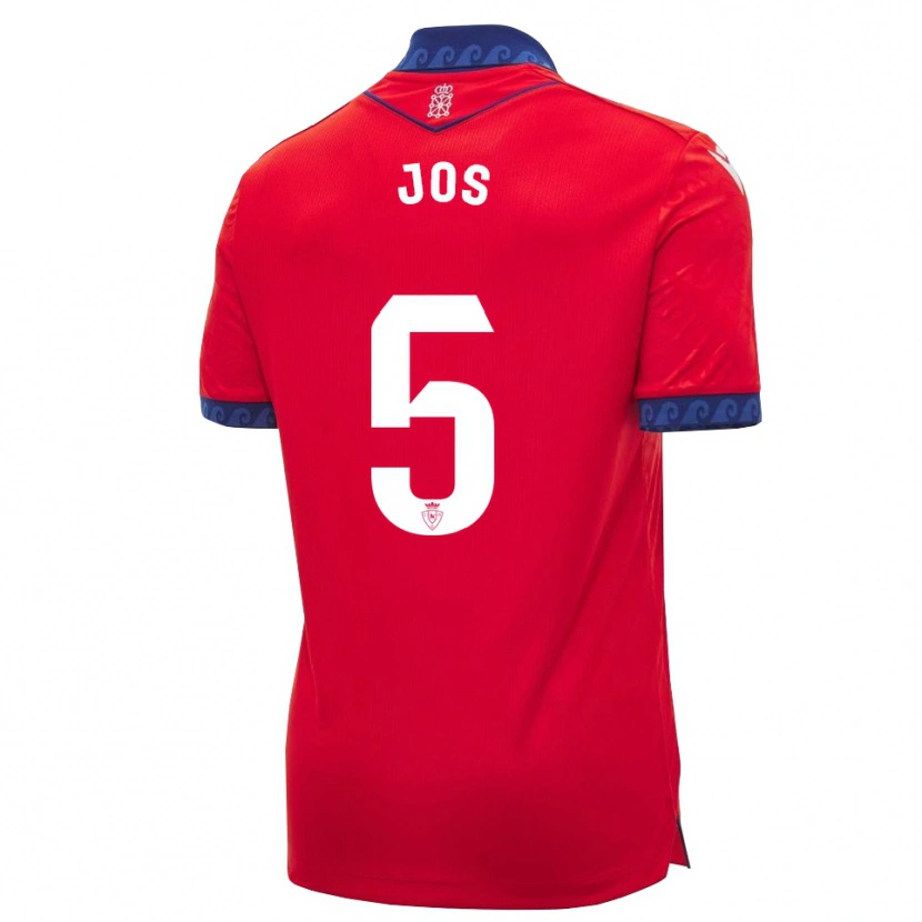 Danxen Damen Josune Urdaniz Maurin #5 Rot Marineblau Weiß Heimtrikot Trikot 2026/27 T-Shirt Österreich