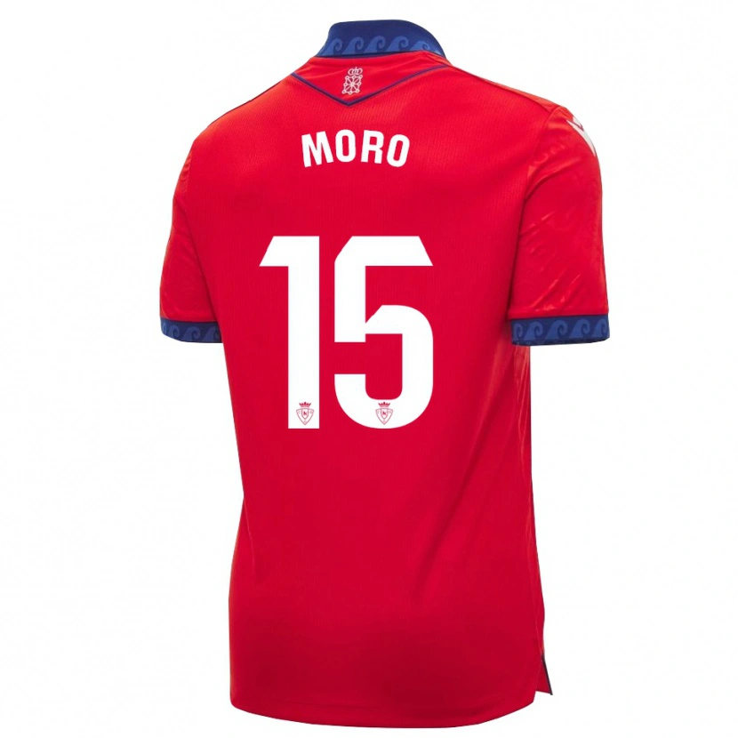 Danxen Damen Raúl Moro #15 Rot Marineblau Weiß Heimtrikot Trikot 2026/27 T-Shirt Österreich