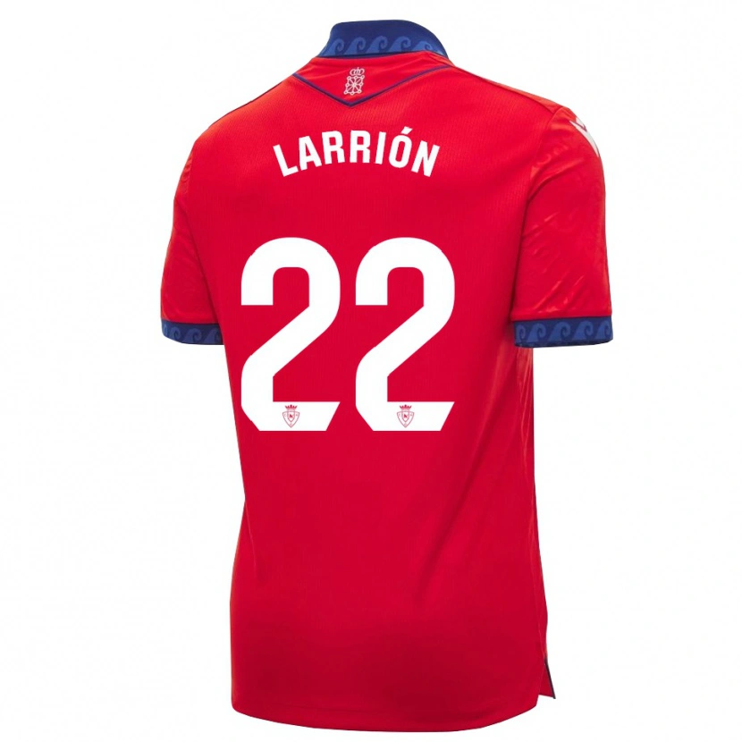 Danxen Damen Asier Larrión #22 Rot Marineblau Weiß Heimtrikot Trikot 2026/27 T-Shirt Österreich