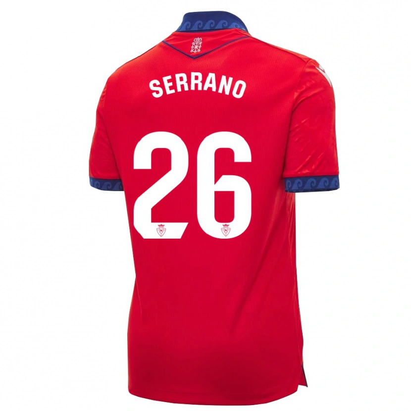 Danxen Damen Mikel Serrano #26 Rot Marineblau Weiß Heimtrikot Trikot 2026/27 T-Shirt Österreich