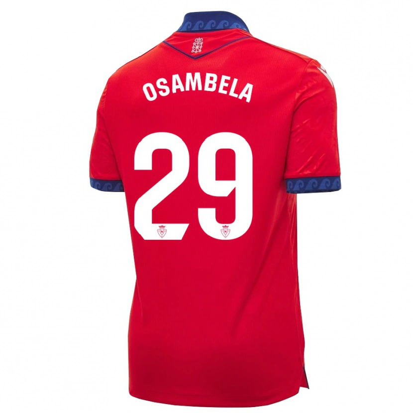 Danxen Damen Asier Osambela #29 Rot Marineblau Weiß Heimtrikot Trikot 2026/27 T-Shirt Österreich