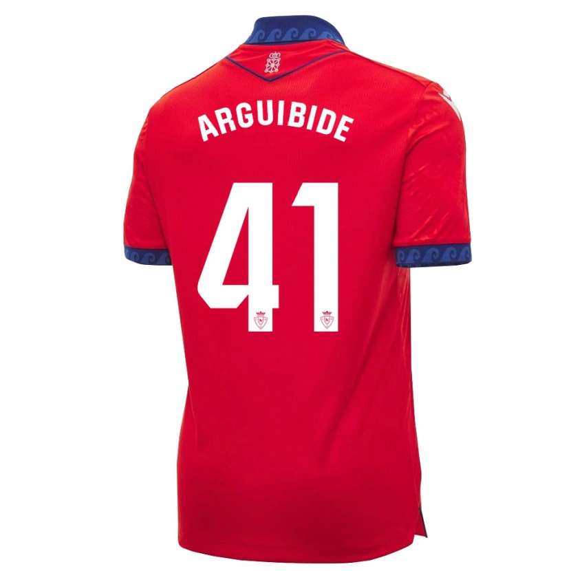 Danxen Damen Iñigo Arguibide #41 Rot Marineblau Weiß Heimtrikot Trikot 2026/27 T-Shirt Österreich