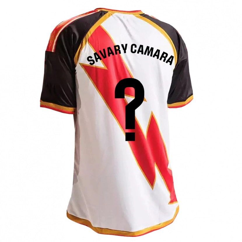 Danxen Damen Isaac Savary Camara #0 Schwarz Rot Weiß Gold Heimtrikot Trikot 2026/27 T-Shirt Österreich