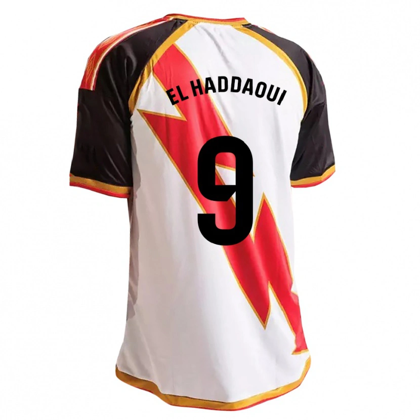 Danxen Damen Hamza El Haddaoui #9 Schwarz Rot Weiß Gold Heimtrikot Trikot 2026/27 T-Shirt Österreich