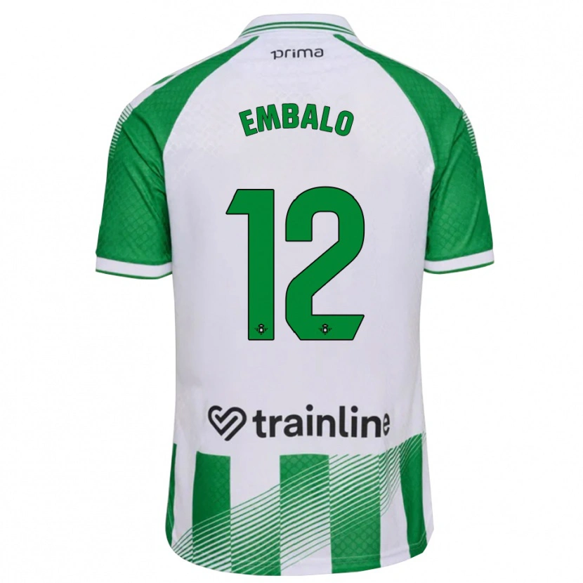 Danxen Damen Fabián Embalo #12 Hellgrün Schwarz Weiß Heimtrikot Trikot 2026/27 T-Shirt Österreich