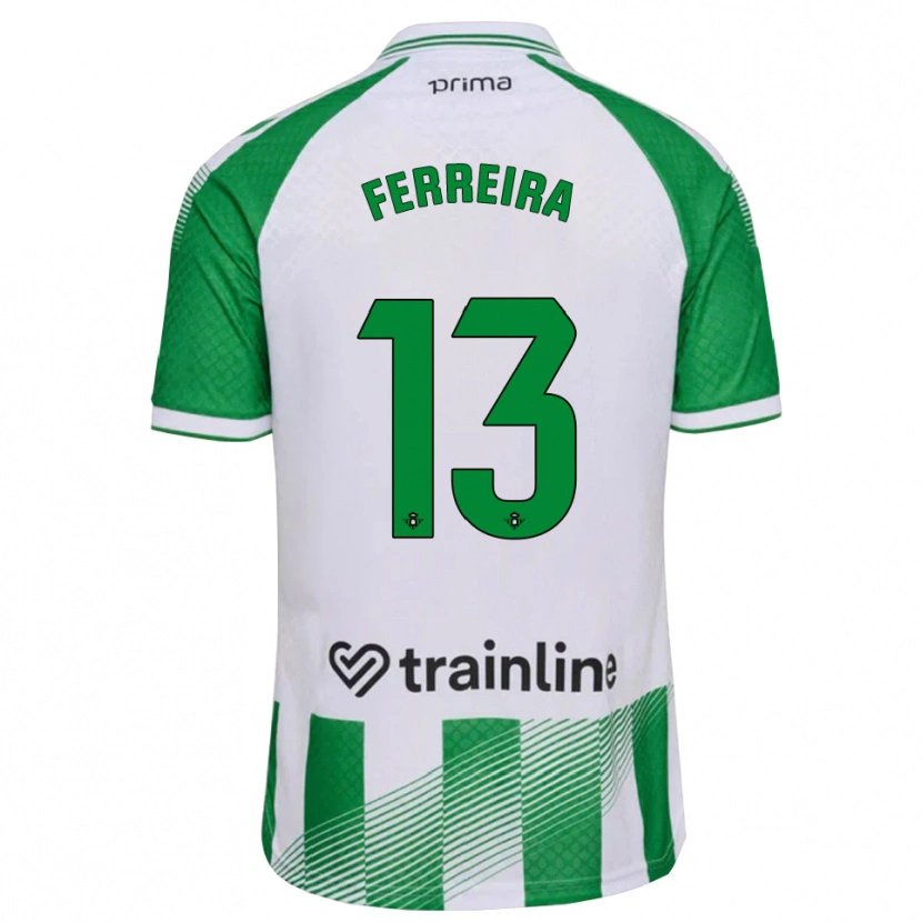 Danxen Damen Kilian Ferreira #13 Hellgrün Schwarz Weiß Heimtrikot Trikot 2026/27 T-Shirt Österreich