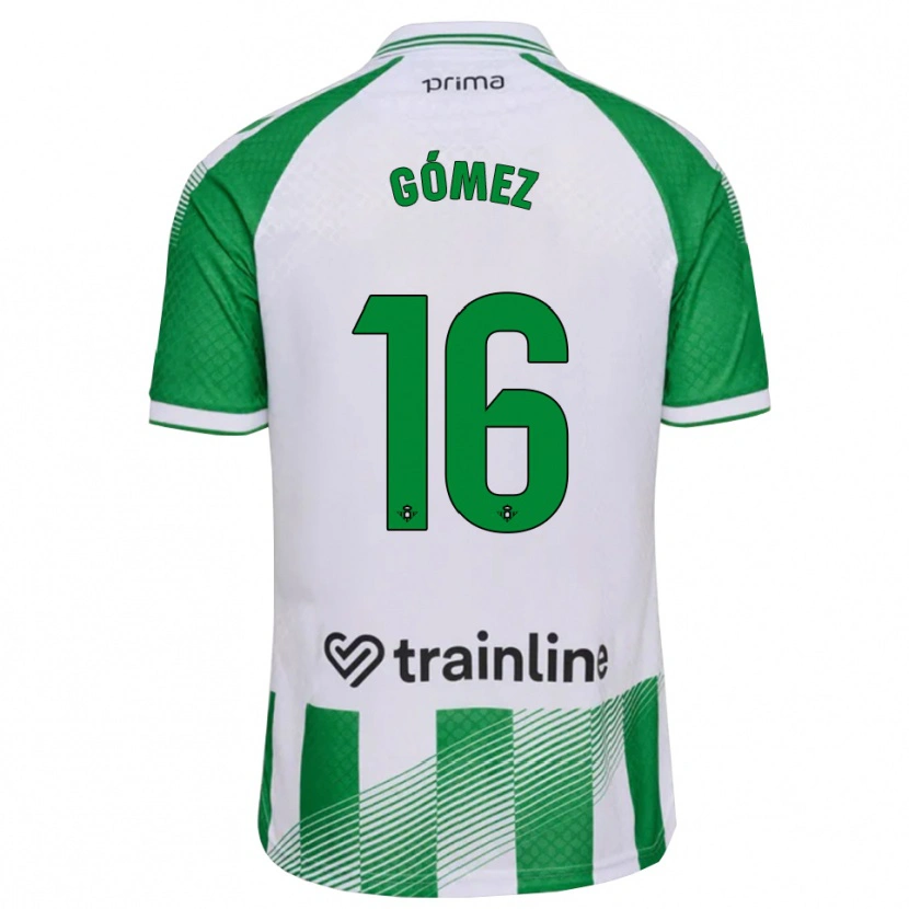 Danxen Damen Valentín Gómez #16 Hellgrün Schwarz Weiß Heimtrikot Trikot 2026/27 T-Shirt Österreich