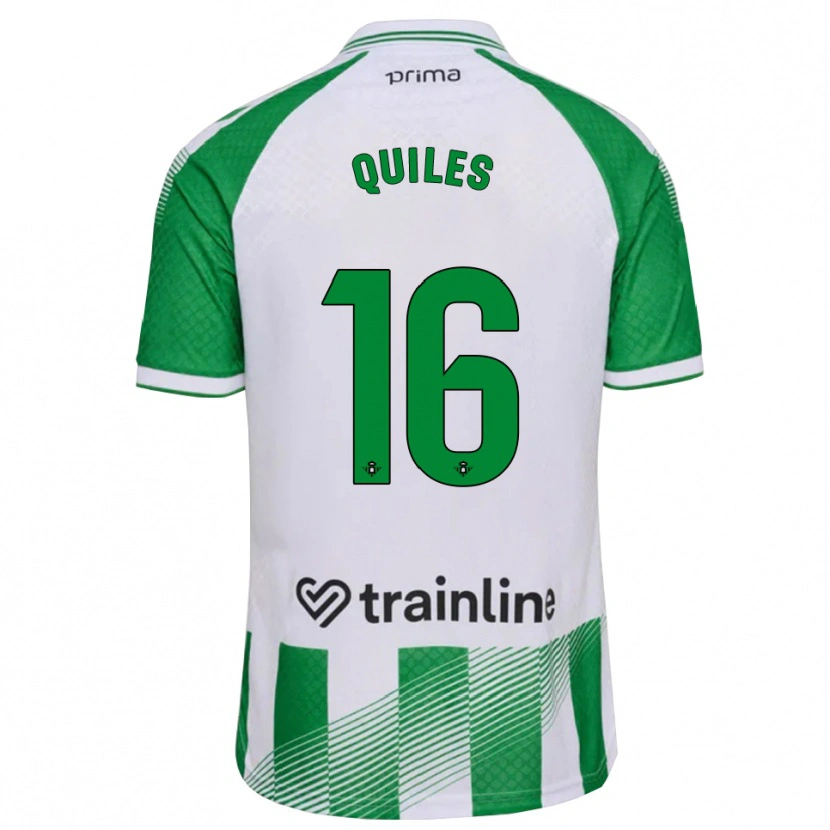 Danxen Damen Violeta García Quiles #16 Hellgrün Schwarz Weiß Heimtrikot Trikot 2026/27 T-Shirt Österreich