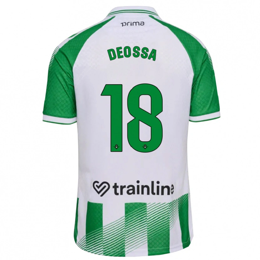 Danxen Damen Nelson Deossa #18 Hellgrün Schwarz Weiß Heimtrikot Trikot 2026/27 T-Shirt Österreich