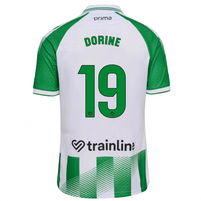 Danxen Damen Dorine Nina Chuigoue #19 Hellgrün Schwarz Weiß Heimtrikot Trikot 2026/27 T-Shirt Österreich