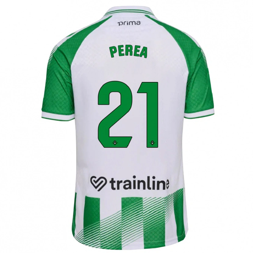 Danxen Damen Paula Perea #21 Hellgrün Schwarz Weiß Heimtrikot Trikot 2026/27 T-Shirt Österreich