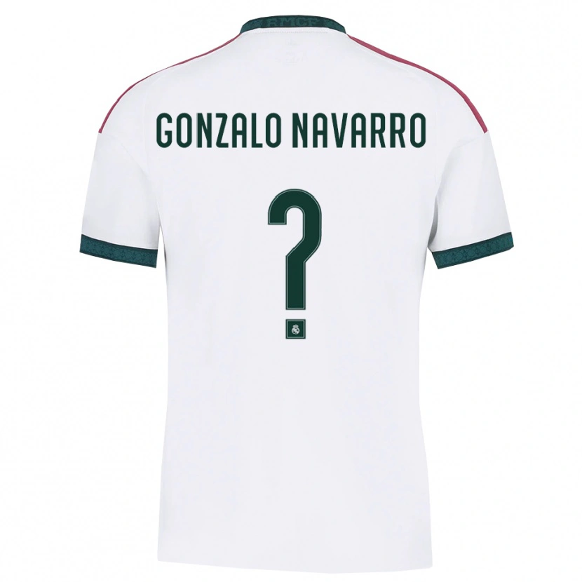 Danxen Damen Gonzalo Navarro #0 Dunkelgrün Weiß Rot Heimtrikot Trikot 2026/27 T-Shirt Österreich