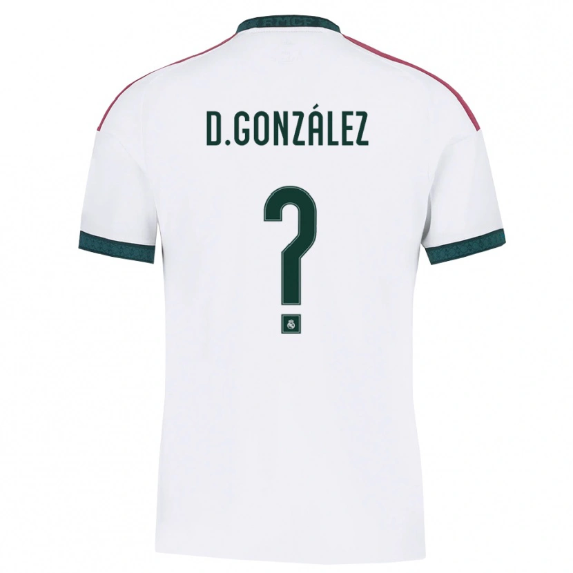 Danxen Damen Daniel González #0 Dunkelgrün Weiß Rot Heimtrikot Trikot 2026/27 T-Shirt Österreich