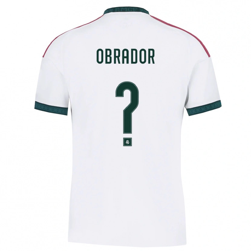 Danxen Damen Rafael Obrador #0 Dunkelgrün Weiß Rot Heimtrikot Trikot 2026/27 T-Shirt Österreich