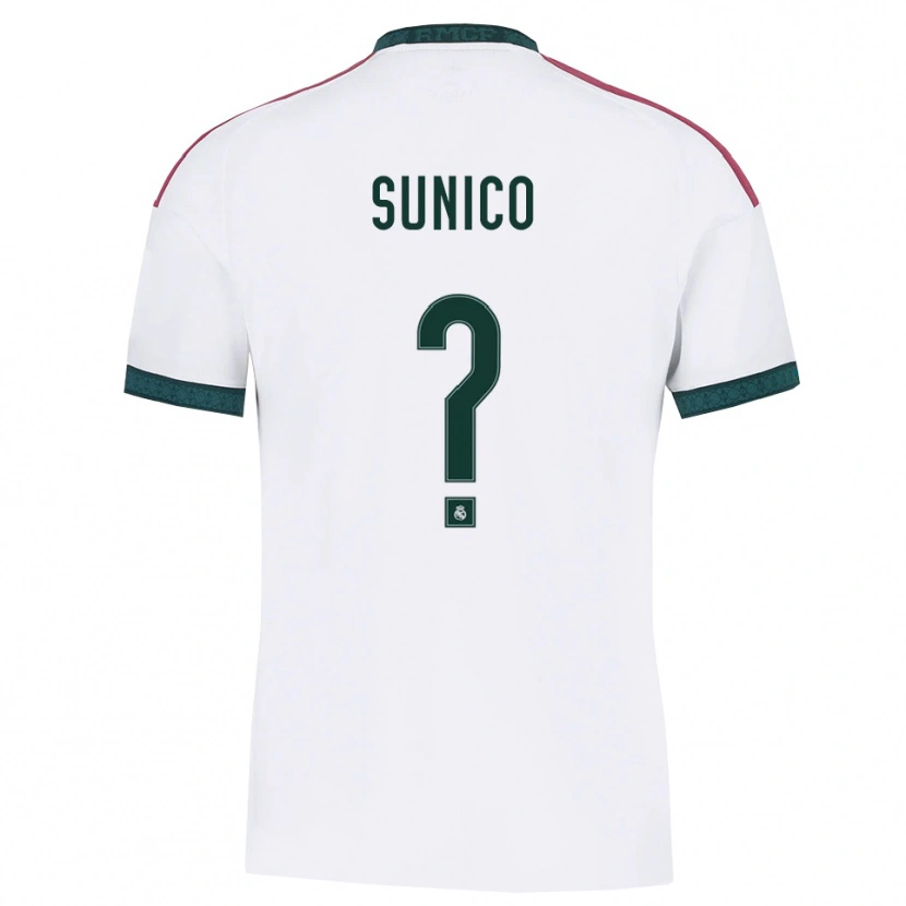 Danxen Damen Guillermo Sunico #0 Dunkelgrün Weiß Rot Heimtrikot Trikot 2026/27 T-Shirt Österreich