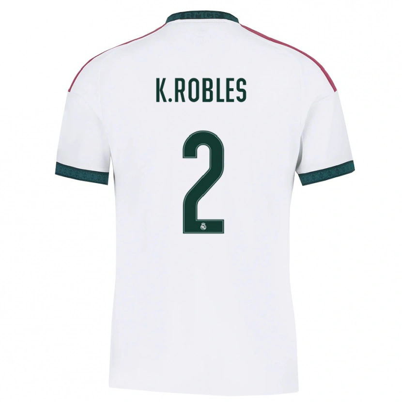 Danxen Damen Kenti Robles #2 Dunkelgrün Weiß Rot Heimtrikot Trikot 2026/27 T-Shirt Österreich