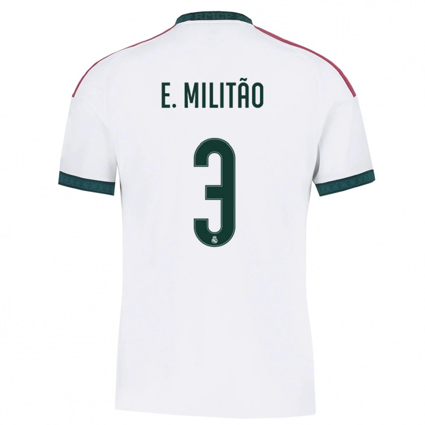Danxen Damen Éder Militão #3 Dunkelgrün Weiß Rot Heimtrikot Trikot 2026/27 T-Shirt Österreich