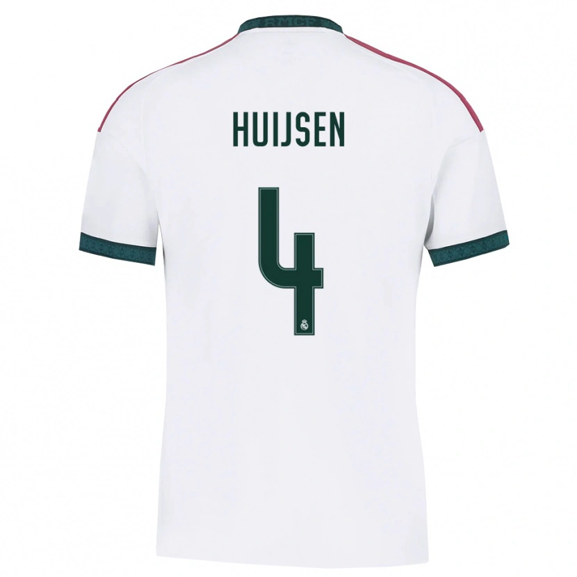 Danxen Damen Dean Huijsen #4 Dunkelgrün Weiß Rot Heimtrikot Trikot 2026/27 T-Shirt Österreich