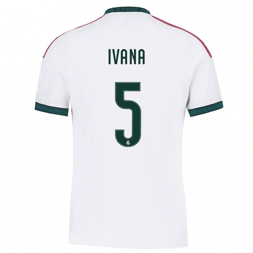 Danxen Damen Ivana Andres #5 Dunkelgrün Weiß Rot Heimtrikot Trikot 2026/27 T-Shirt Österreich
