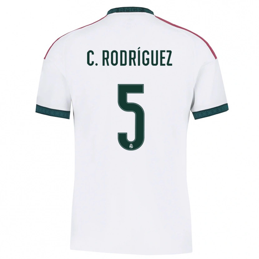 Danxen Damen Carlos Rodríguez #5 Dunkelgrün Weiß Rot Heimtrikot Trikot 2026/27 T-Shirt Österreich