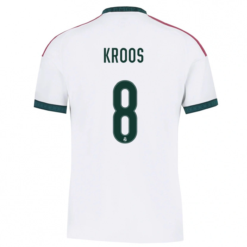 Danxen Damen Toni Kroos #8 Dunkelgrün Weiß Rot Heimtrikot Trikot 2026/27 T-Shirt Österreich