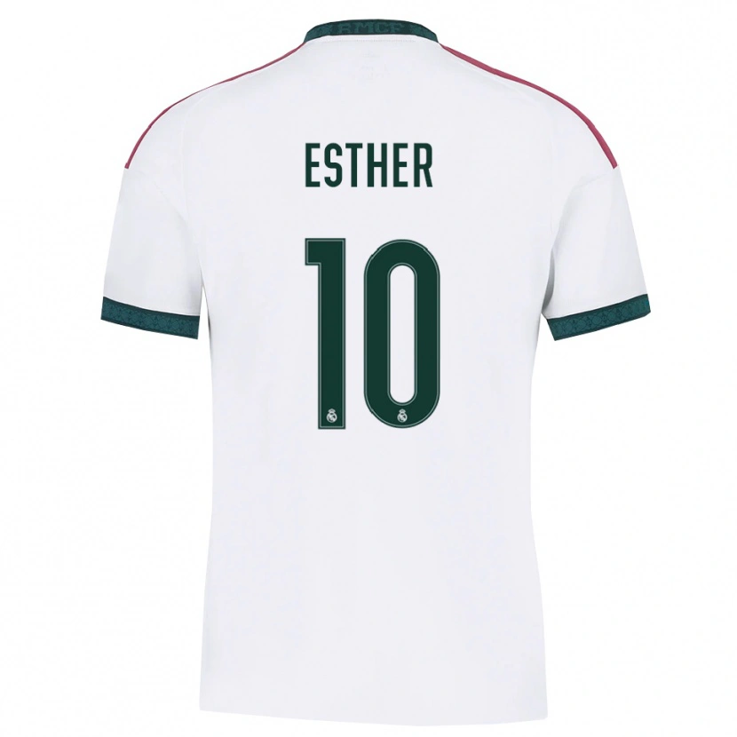 Danxen Damen Esther Gonzalez #10 Dunkelgrün Weiß Rot Heimtrikot Trikot 2026/27 T-Shirt Österreich