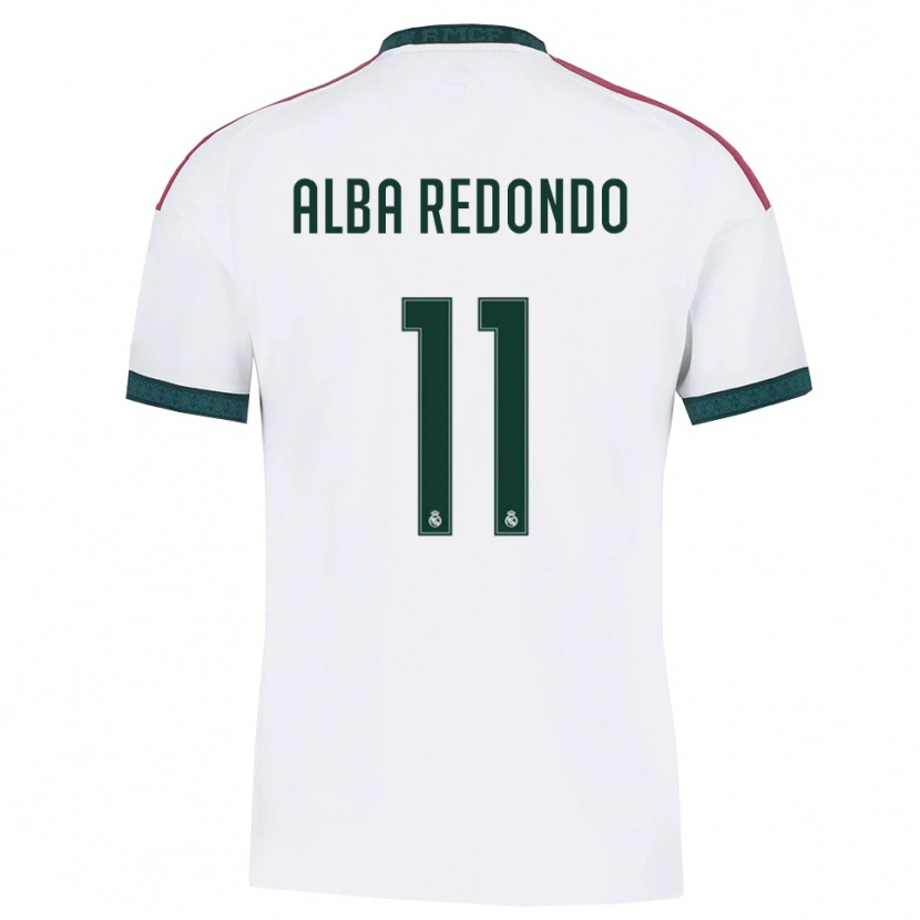 Danxen Damen Alba Redondo #11 Dunkelgrün Weiß Rot Heimtrikot Trikot 2026/27 T-Shirt Österreich