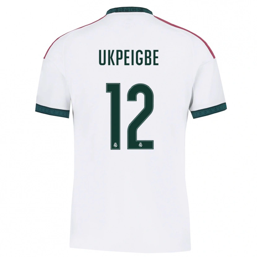 Danxen Damen Melvin Ukpeigbe #12 Dunkelgrün Weiß Rot Heimtrikot Trikot 2026/27 T-Shirt Österreich