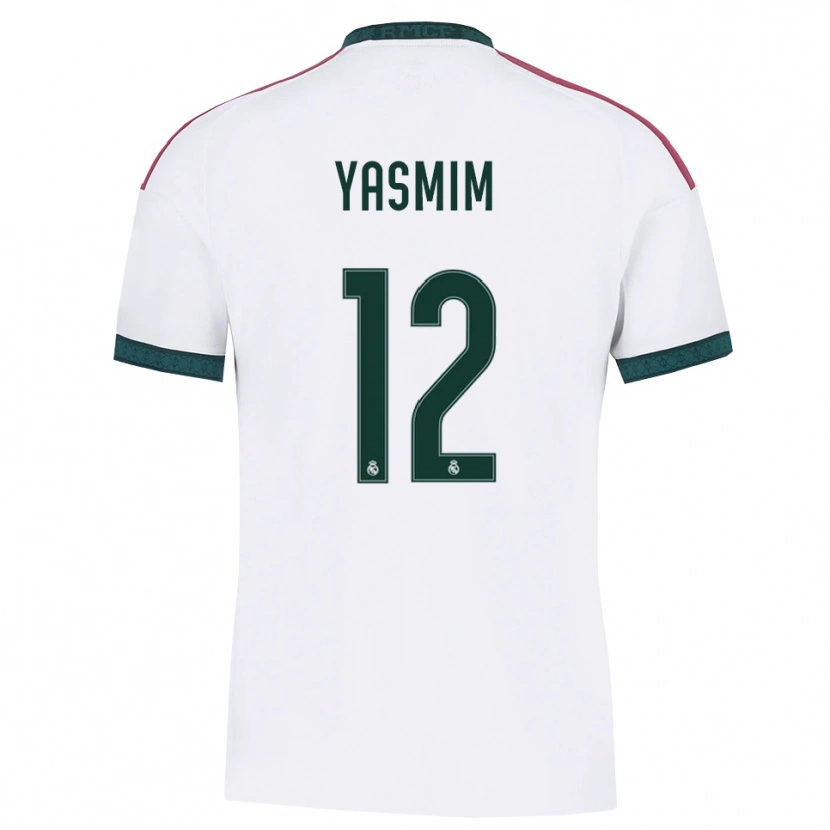 Danxen Damen Yasmim Assis Ribeiro #12 Dunkelgrün Weiß Rot Heimtrikot Trikot 2026/27 T-Shirt Österreich