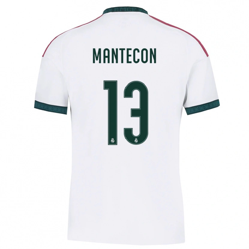 Danxen Damen Hugo Mantecon #13 Dunkelgrün Weiß Rot Heimtrikot Trikot 2026/27 T-Shirt Österreich