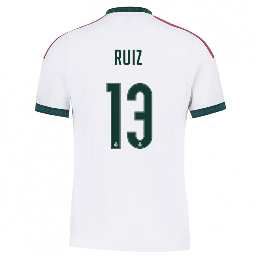 Danxen Damen Guillermo Ruiz #13 Dunkelgrün Weiß Rot Heimtrikot Trikot 2026/27 T-Shirt Österreich