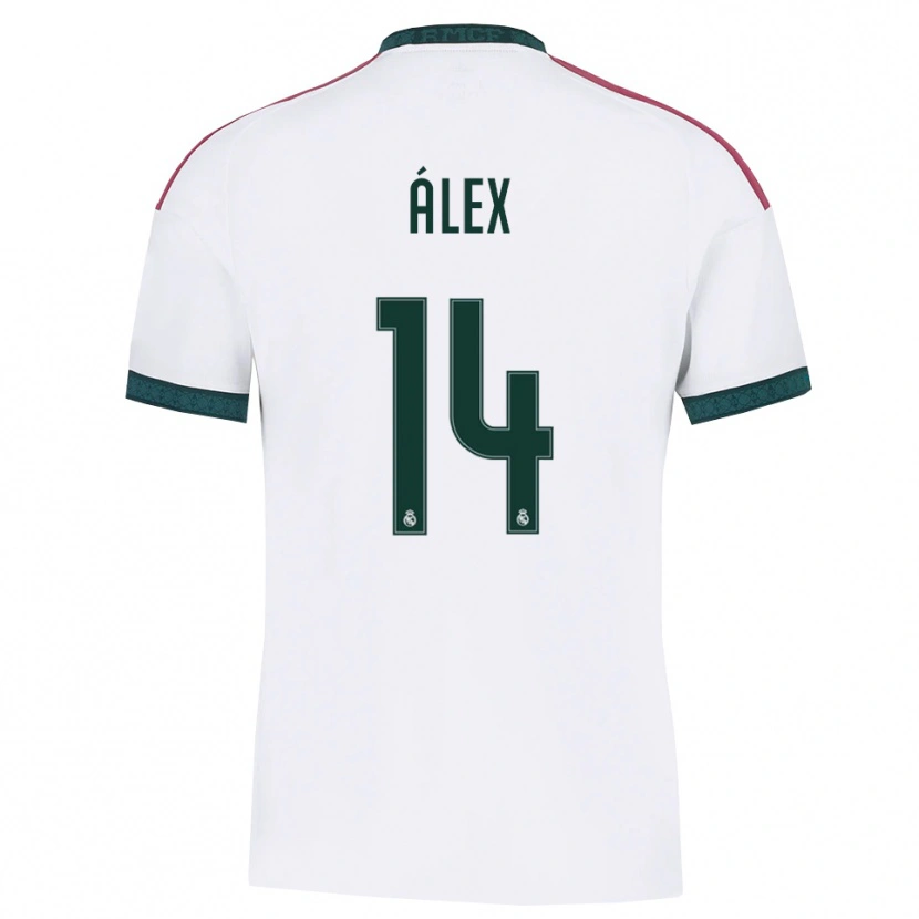 Danxen Damen Álex Pérez #14 Dunkelgrün Weiß Rot Heimtrikot Trikot 2026/27 T-Shirt Österreich