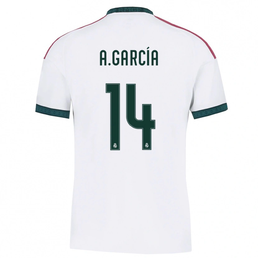 Danxen Damen Aimar García #14 Dunkelgrün Weiß Rot Heimtrikot Trikot 2026/27 T-Shirt Österreich