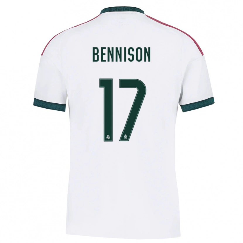 Danxen Damen Hanna Bennison #17 Dunkelgrün Weiß Rot Heimtrikot Trikot 2026/27 T-Shirt Österreich