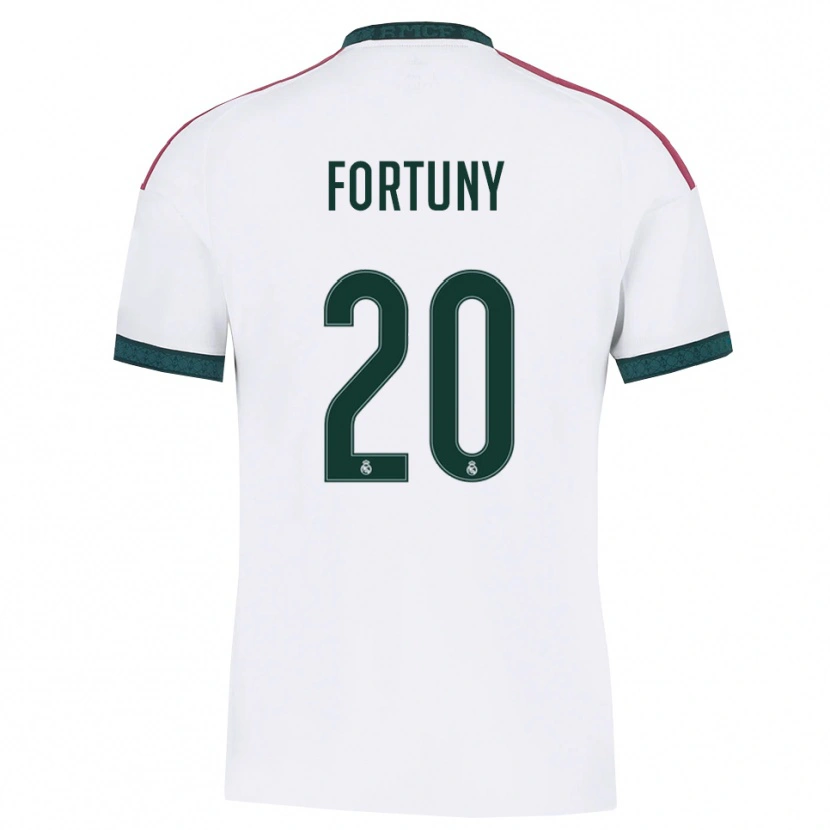Danxen Damen Pol Fortuny #20 Dunkelgrün Weiß Rot Heimtrikot Trikot 2026/27 T-Shirt Österreich