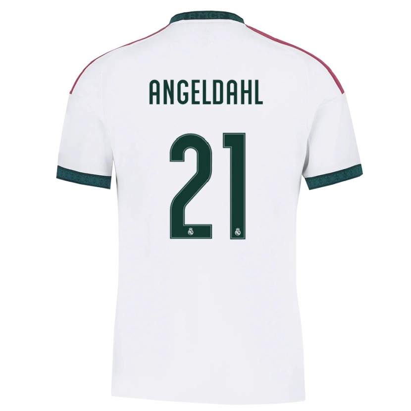 Danxen Damen Filippa Angeldahl #21 Dunkelgrün Weiß Rot Heimtrikot Trikot 2026/27 T-Shirt Österreich